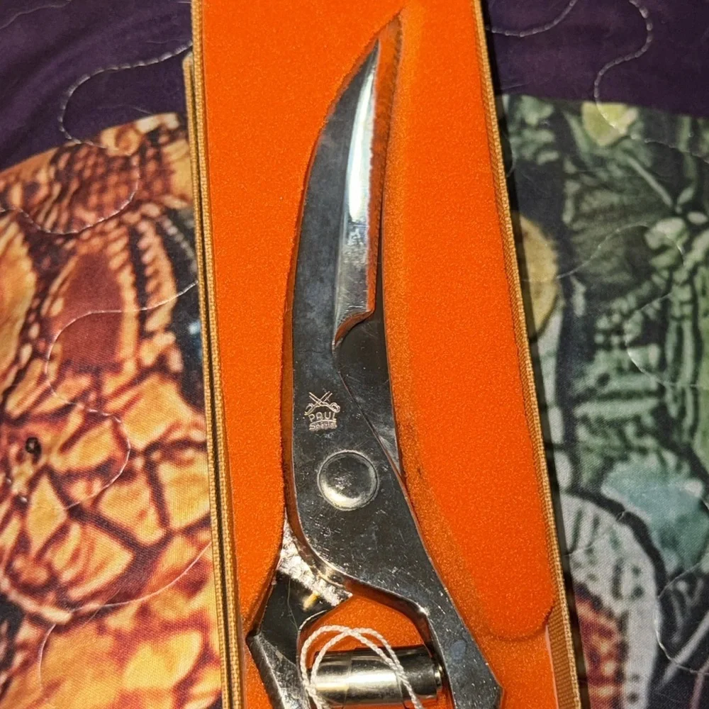 Stahl Stainless Steel German Fruit/Poultry Sheers/Scissors with Original Box